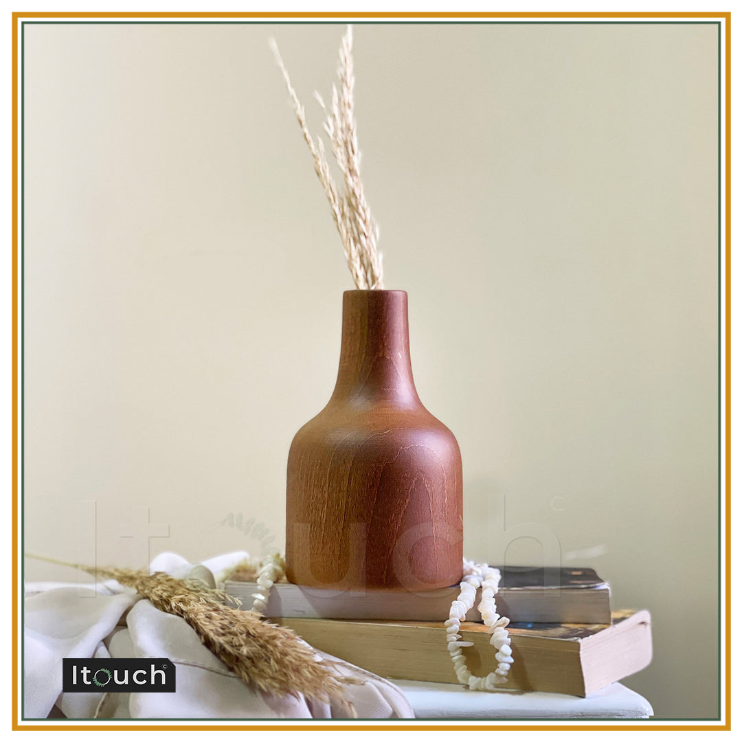 Frances Wooden Vase - ITouch Furniture Products