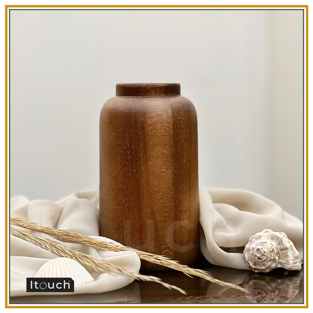 Asili Wooden Vase - ITouch Furniture Products