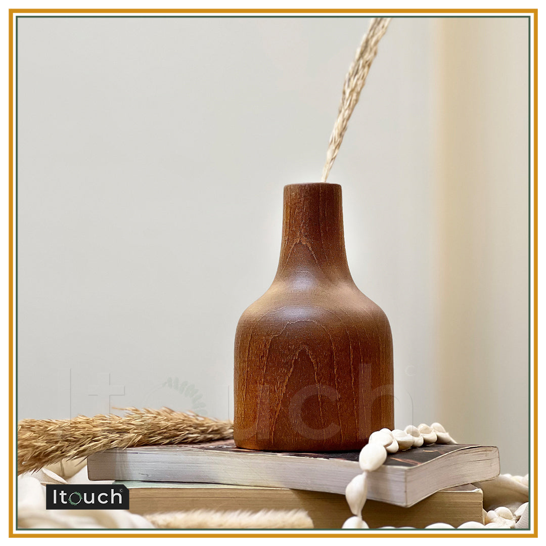 Frances Wooden Vase - ITouch Furniture Products