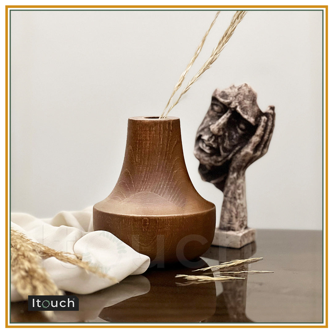 Vivia Wooden Vase - ITouch Furniture Products