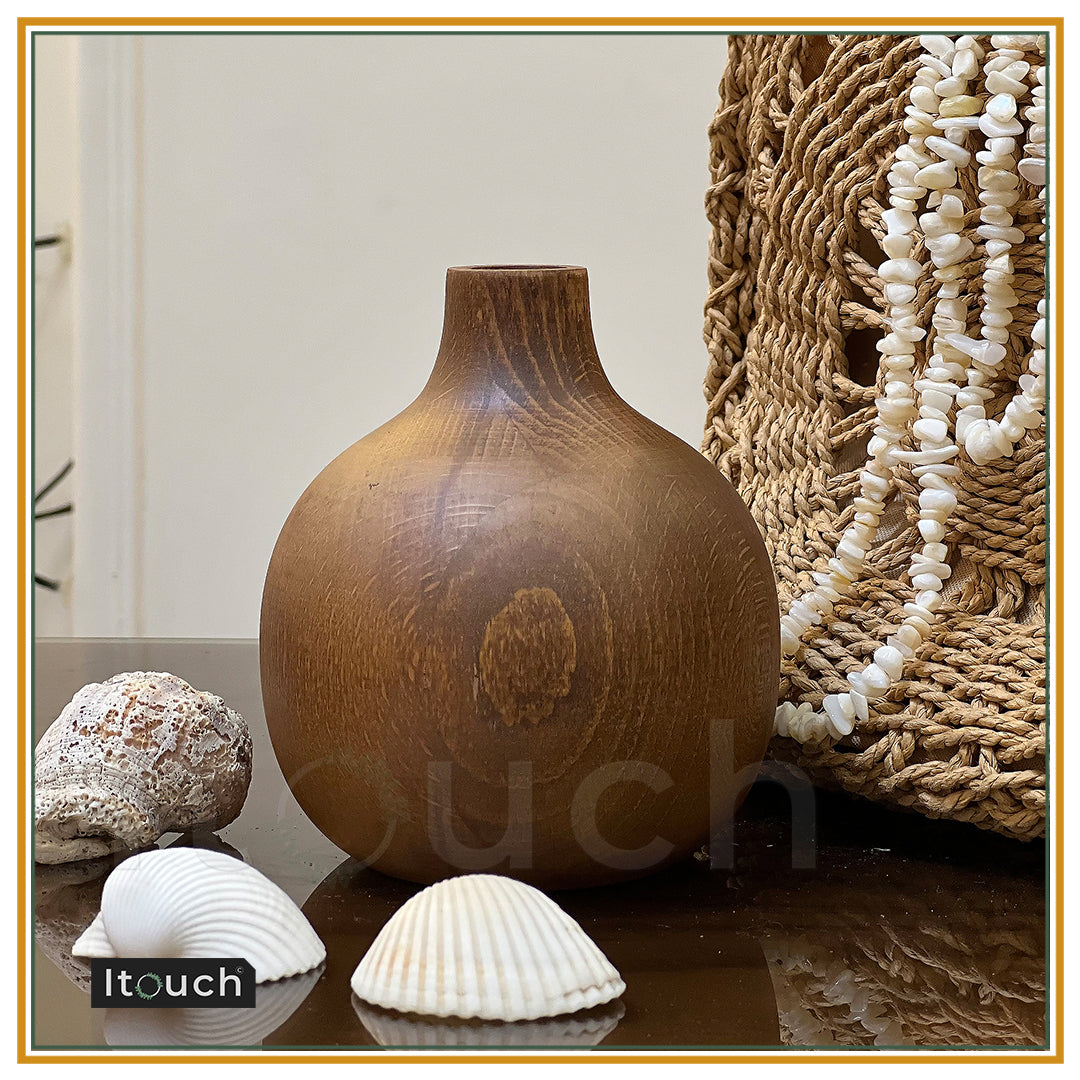 Zura Wooden Vase - ITouch Furniture Products