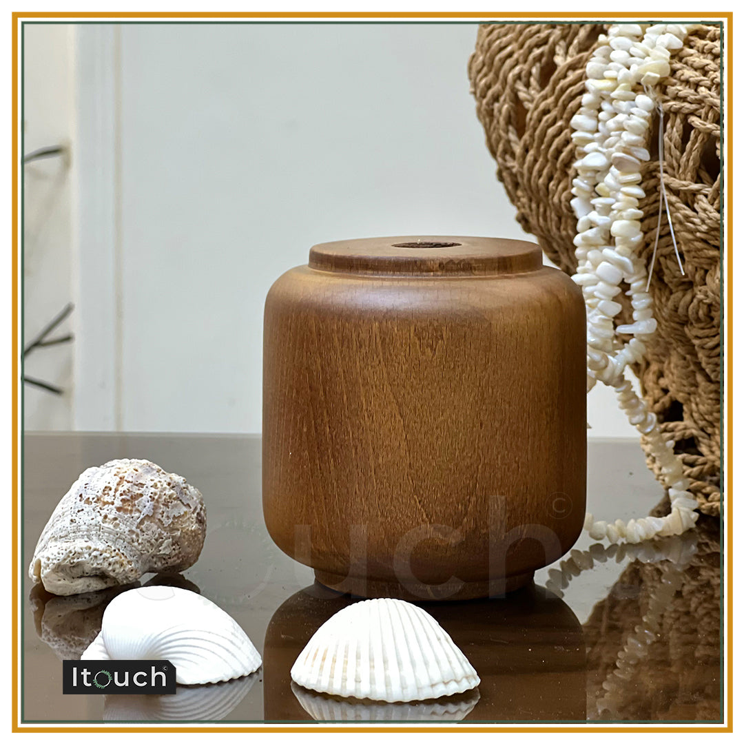 Saga Mini Wooden Vase - ITouch Furniture Products