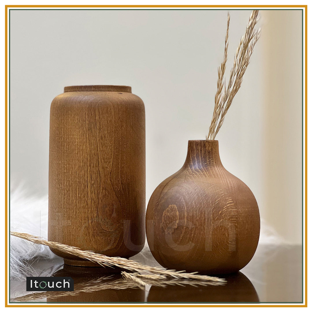 Zura Wooden Vase - ITouch Furniture Products