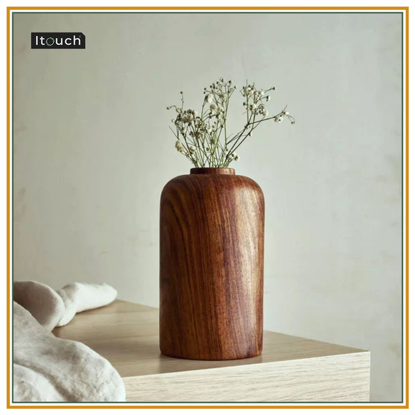 Asili Wooden Vase